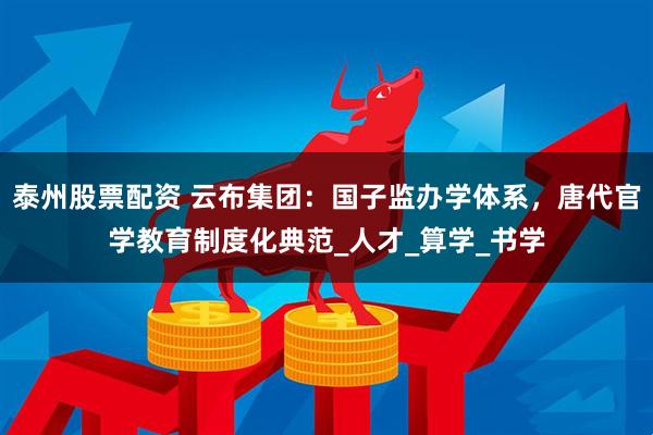 泰州股票配资 云布集团：国子监办学体系，唐代官学教育制度化典范_人才_算学_书学